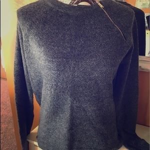 NWT Abercrombie & Fitch Oversized Zip Sweater XS